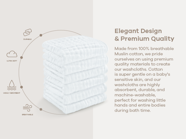 Muslin Washcloths