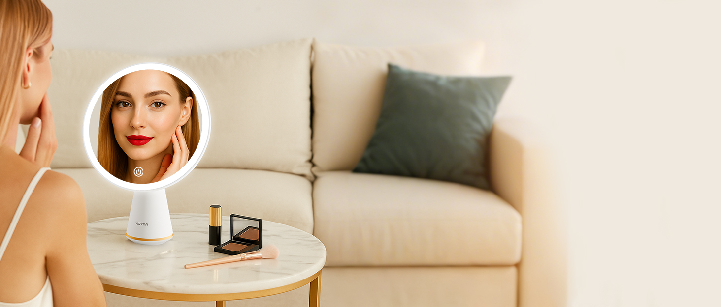 makeup mirror with lights
