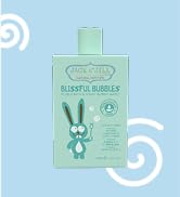 Jack N&amp;#39; Jill Natural Bathtime Blissful Bubbles with Bubble Wand - Bubble Bath for Kids