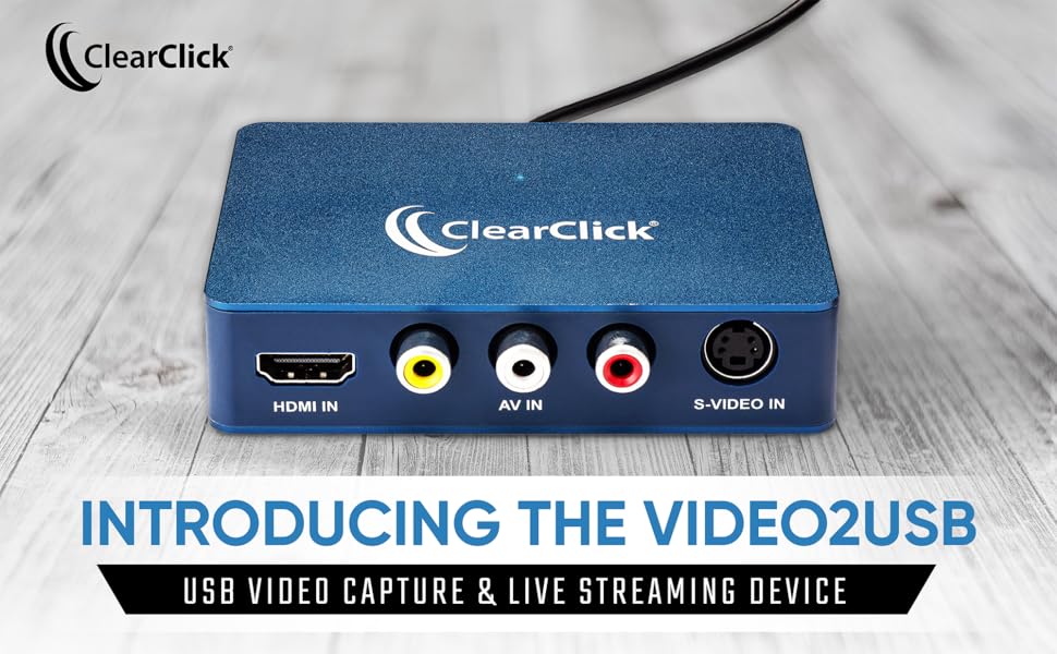 Introducing the Video2USB USB Video Capture &amp; Live Streaming Device