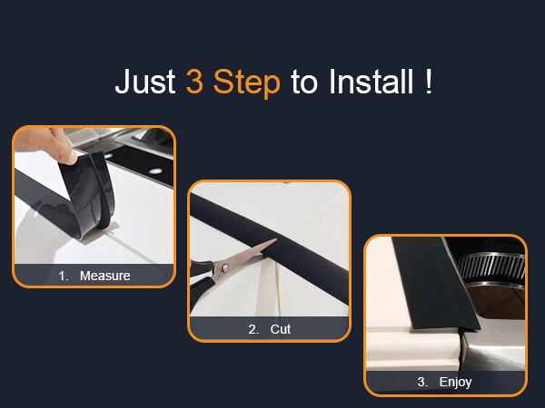 stove side gap covers