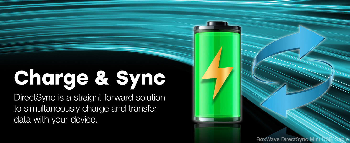 DirectSync is a straight forward solution to simultaneously charge n transfer data with your device