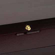 double-layer silverware chest