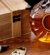 spinning whiskey glasses