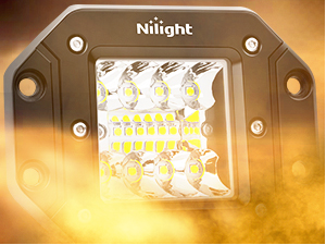 Flush Mount LED Pods Driving Light Grill Mount Light