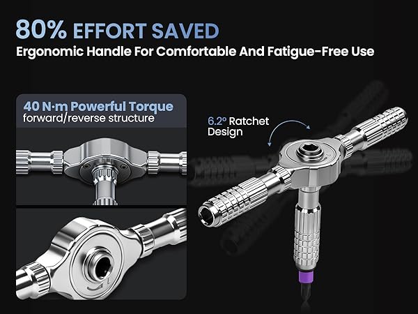 VMAN ratchet screwdriver set