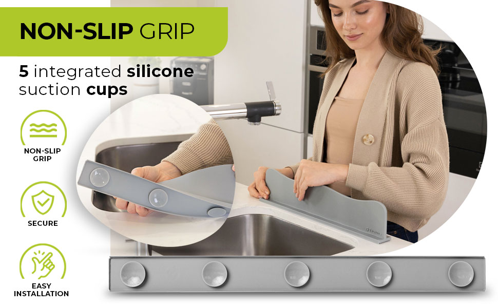 TYOARO sink splash guard was designed to keep you dry