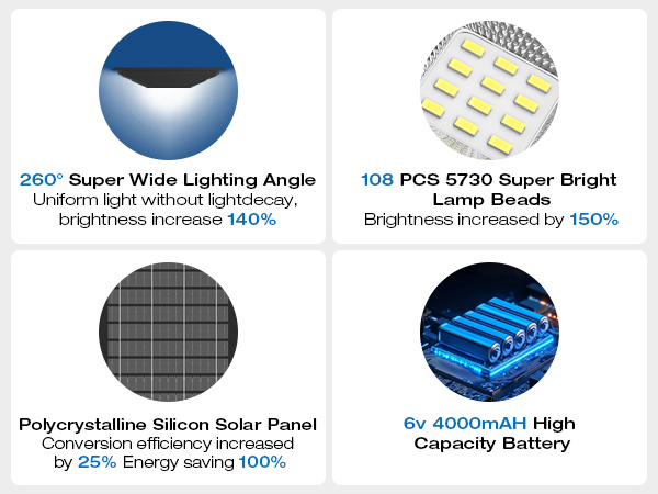 solar street lights outdoor