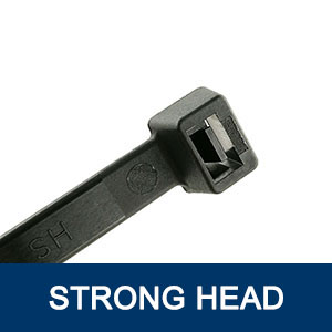 black zip ties 4 inch