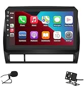 Car Radio Compatible with Toyota Tacoma 2005-2015,Car Stereo Support Wireless Carplay&amp;Android Aut...