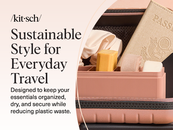 Kitsch 4-Compartment Travel Soap Case