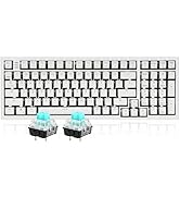 Hexgears X4 Mechanical Keyboard with Number Pad, USB-C Hot Swappable Custom Keyboard, Pre-lubed C...