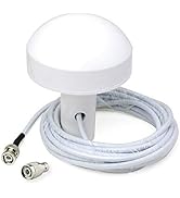 Bingfu Boat Ship Marine GPS Navigation External Antenna (5m Cable) Compatible with Garmin GPSMAP ...