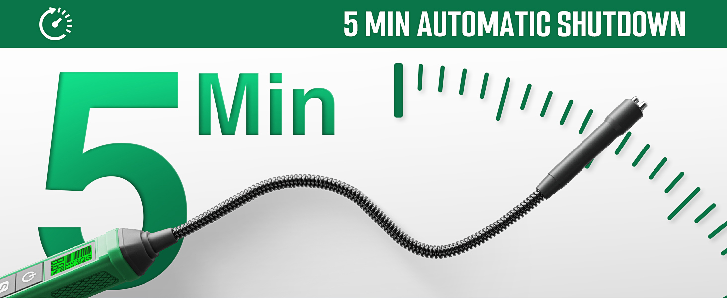 brake fluid tester Automatic shutdown