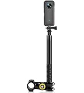 Kalofaye Motorcycle Bicycle Selfie Stick, Third Person Perspective Handlebar Mount Camera Bracket...