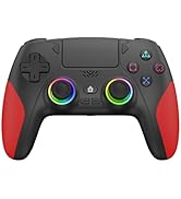IWGAME Wireless Controller for PS-5/PC, Hall Effect Joysticks &amp; Triggers Gaming Controller with P...