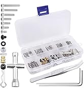 HobbyPark 280pcs SCX24 Screw Kit Screws Assortment Set Hardware Fasteners for Axial SCX24 Gladiat...