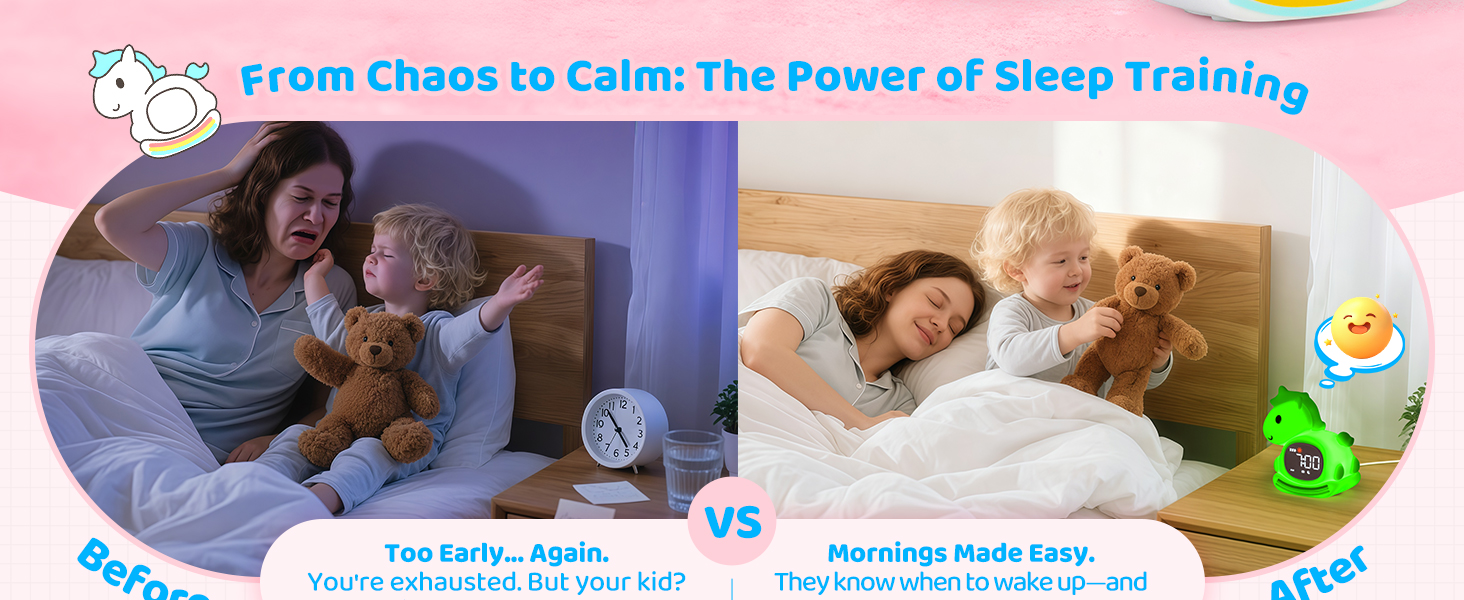 Alarm Clock with Night Light