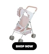 Polka Dots Princess 3 in 1 Doll Nursery Set