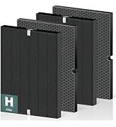 116130 Smoke Remover Replacement Filter H for Winix 5500-2 AM80 Plasmawave Air Purifier, True HEP...