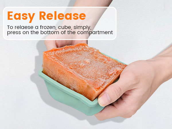 silicone freezer tray