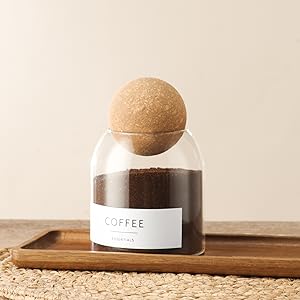 coffee bar set countertop containers coffee containers for countertop decorative coffee storage jar