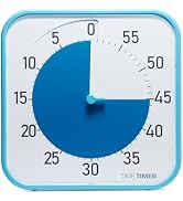 Time Timer Original 12" Visual Countdown Timer – Large 60-Minute Silent Classroom Visual Timer fo...