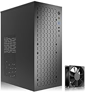TGDGAMER Matx Case:High Airflow Micro ATX Case, Support MATX, Mini-ITX, Micro ATX Case Slim with ...