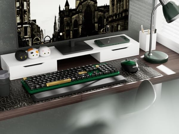 office computer keyboard and mouse