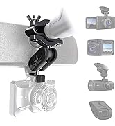 Dash Cam Mount, Universal Dash Camera Rear View Mirror Mount Holder Kit for YI, Rexing V1P, APEMA...