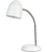 Eye-Caring Table Lamp of Simple Designs Home E26 Led Screw Basic Metal Desk Lamp with Flexible Go...