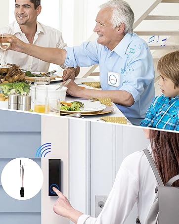 SINGCALL Doorbell Extender To Use With Existing Wired Doorbell