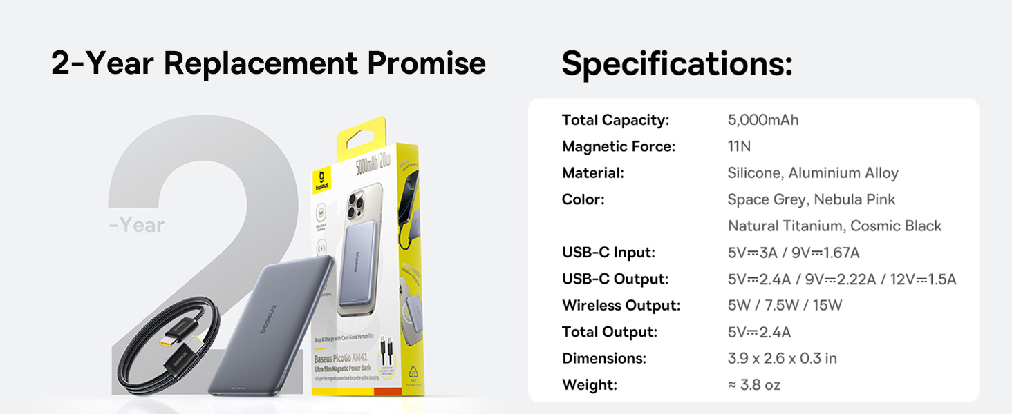 magsafe portable charger magnetic portable charger for iphone magnetic power bank for iphone