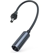Furnique Starlink Mini DC Extension Cable 18CM, IP65 Waterproof Power Adapter, Male to Female Plu...