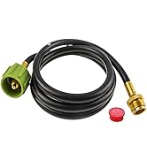 Propane Hose for Weber Adapter Hose 6501, for Weber Q Grill Parts Weber Q SER, Gas Go-Anywhere Gr...