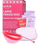 Pixie Menstrual Disc for Feminine Care - Ranked 1 for Best Tampon Alternative Period Disc - 100% ...