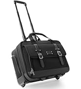 Rolling Laptop Bag, Briefcase for Men and Women, 17 Inch Computer Bag with Wheels Underseat Carry...