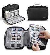 Linpr Watch Band Organizer Bag Compatible with 36 Straps, Waterproof Oxford Watch Band Holder for...