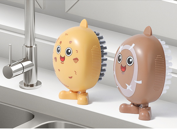 vegetable brush scrubber for food