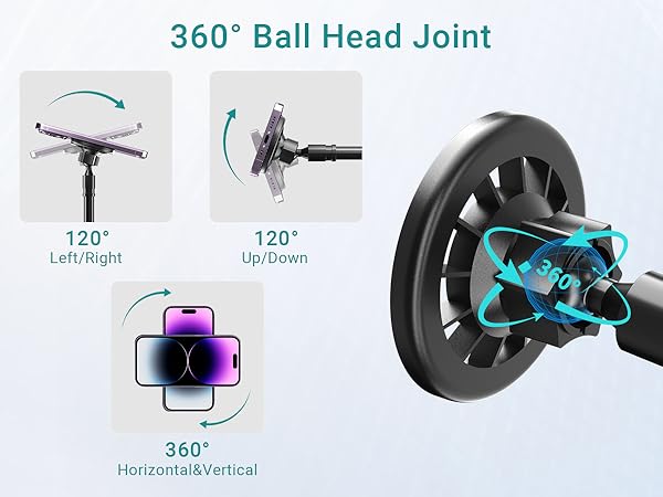 Gooseneck Phone Holder for Bed