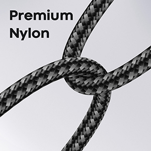beautiful Nylon Braided usb c charger cable and tangle-free design