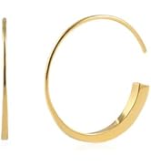 MUSTHAVE Chunky Gold Hoop | Earrings for Women | 18K Gold Plated | Hoop Earrings | Lightweight | ...
