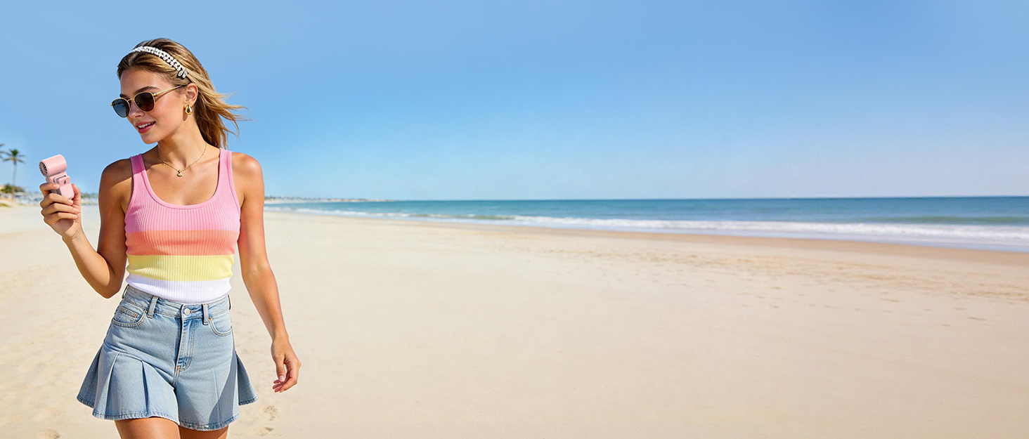 portable mini fan clip on