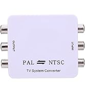 JTLB 1080P HD TV Video System Converter, PAL NTSC SECAM to NTSC PAL Switcher Adapter for Improved...