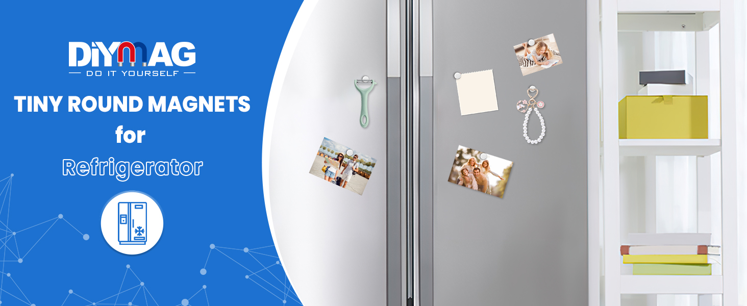 DIYMAG Small Refrigerator Magnets