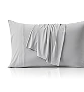Cozy Bliss Cooling Pillow Cases for Hot Sleepers, Q-Max>0.4, Queen Size Set of 2, Soft &amp; Silky Pi...