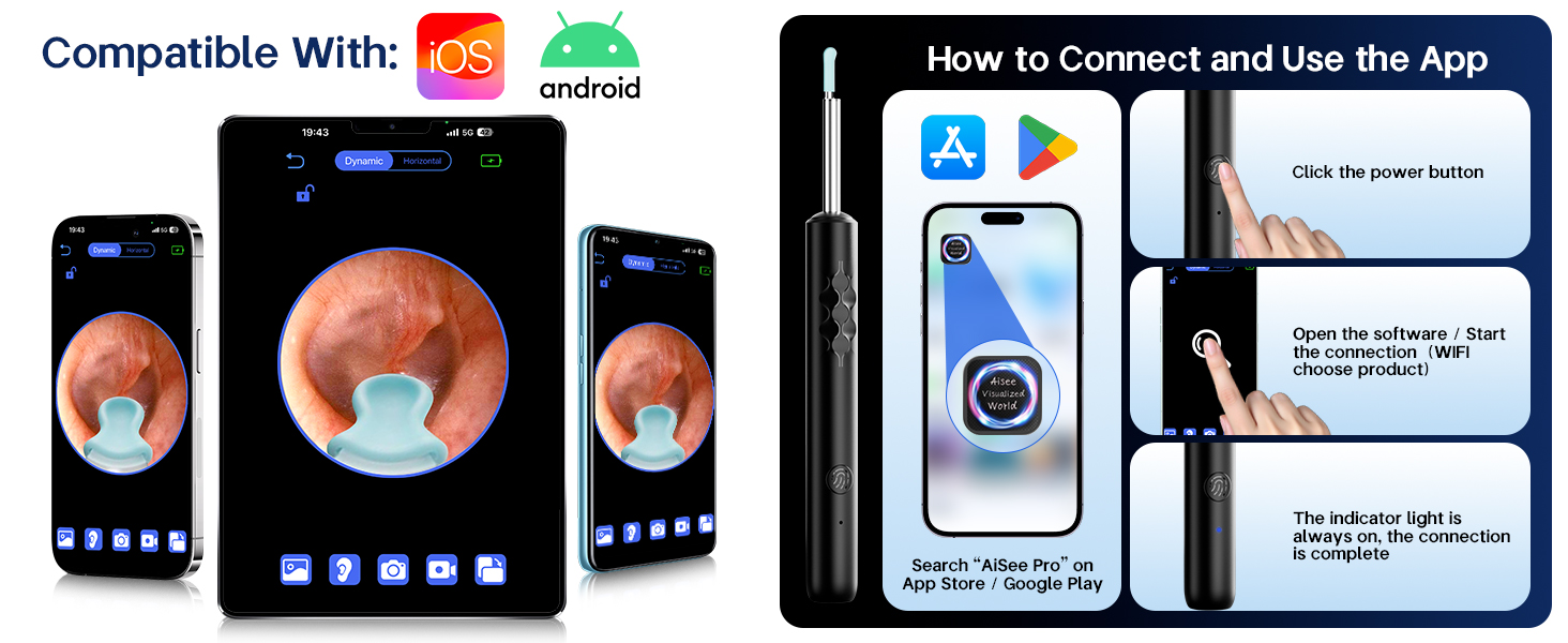 compatible with ios android