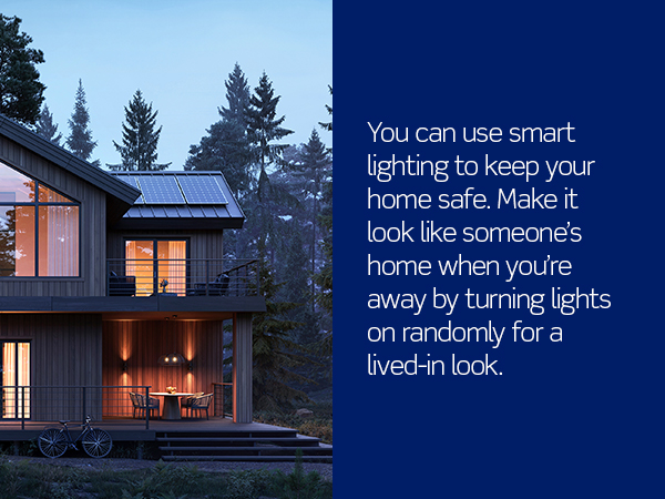 Make it look like someone&amp;#39;s home when you&amp;#39;re away - turn on lights randomly for a lived-in look