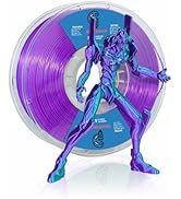 Goto Guard Dual Color PLA Silk PLA Filament Blue Purple PLA,3D Filament Multicolor PLA, Multicolo...