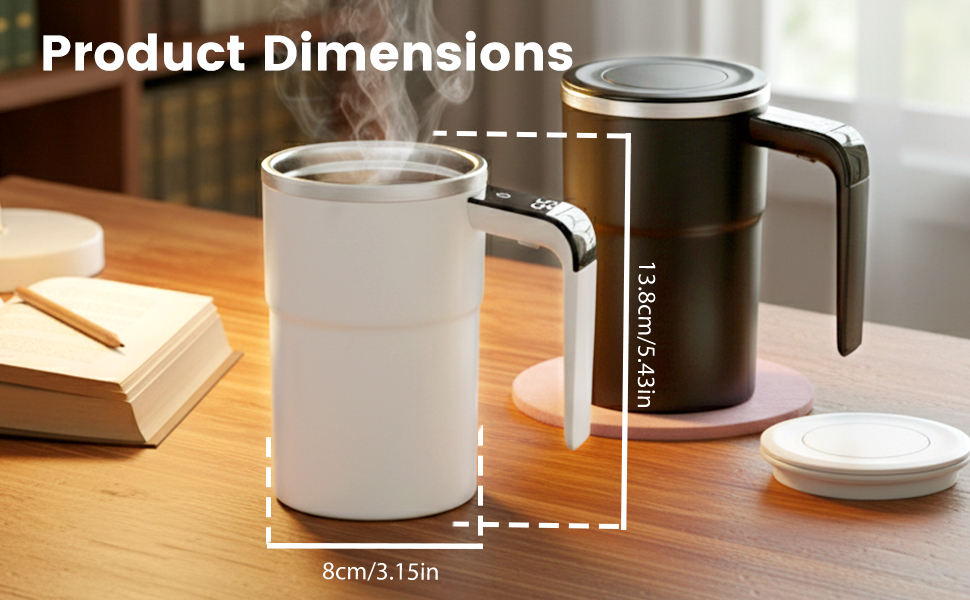 Automatic Stirring Coffee Mug
